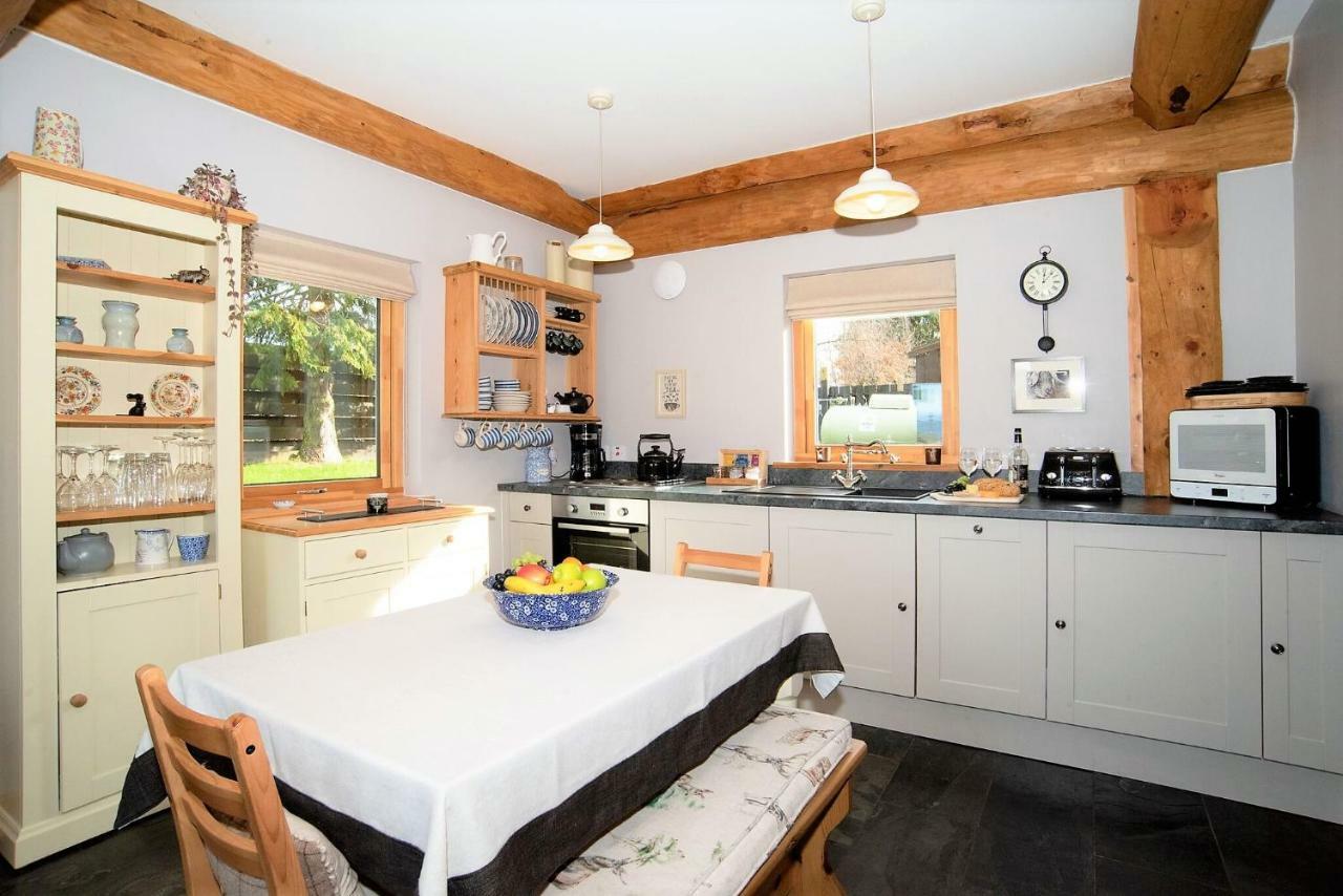 Rowanlea Lodge With Hot Tub Marykirk 외부 사진